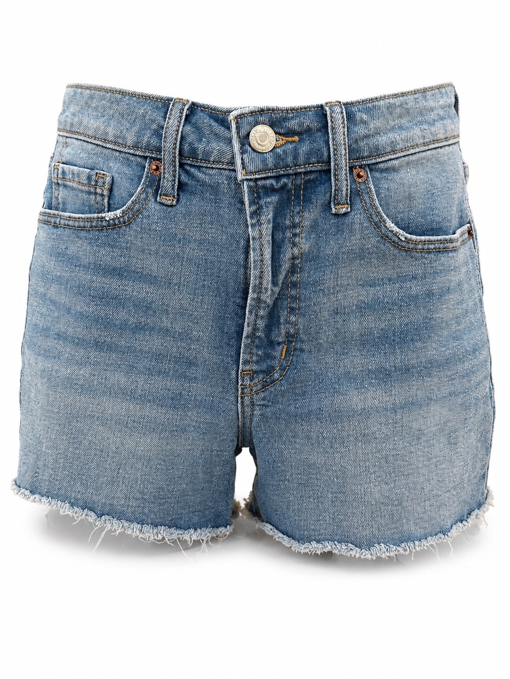 Old Navy Light Blue Frayed Hem Denim Shorts